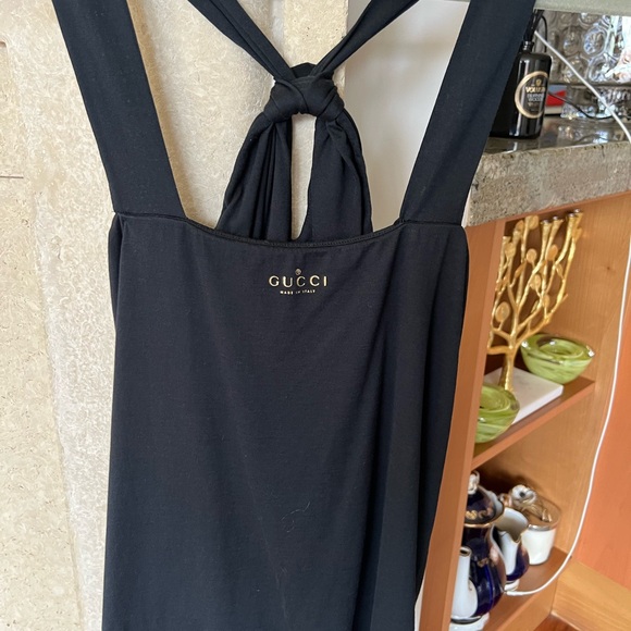 Gucci front knot tank top size M in pristine condition. Gucci logo at the back - Picture 13 of 13